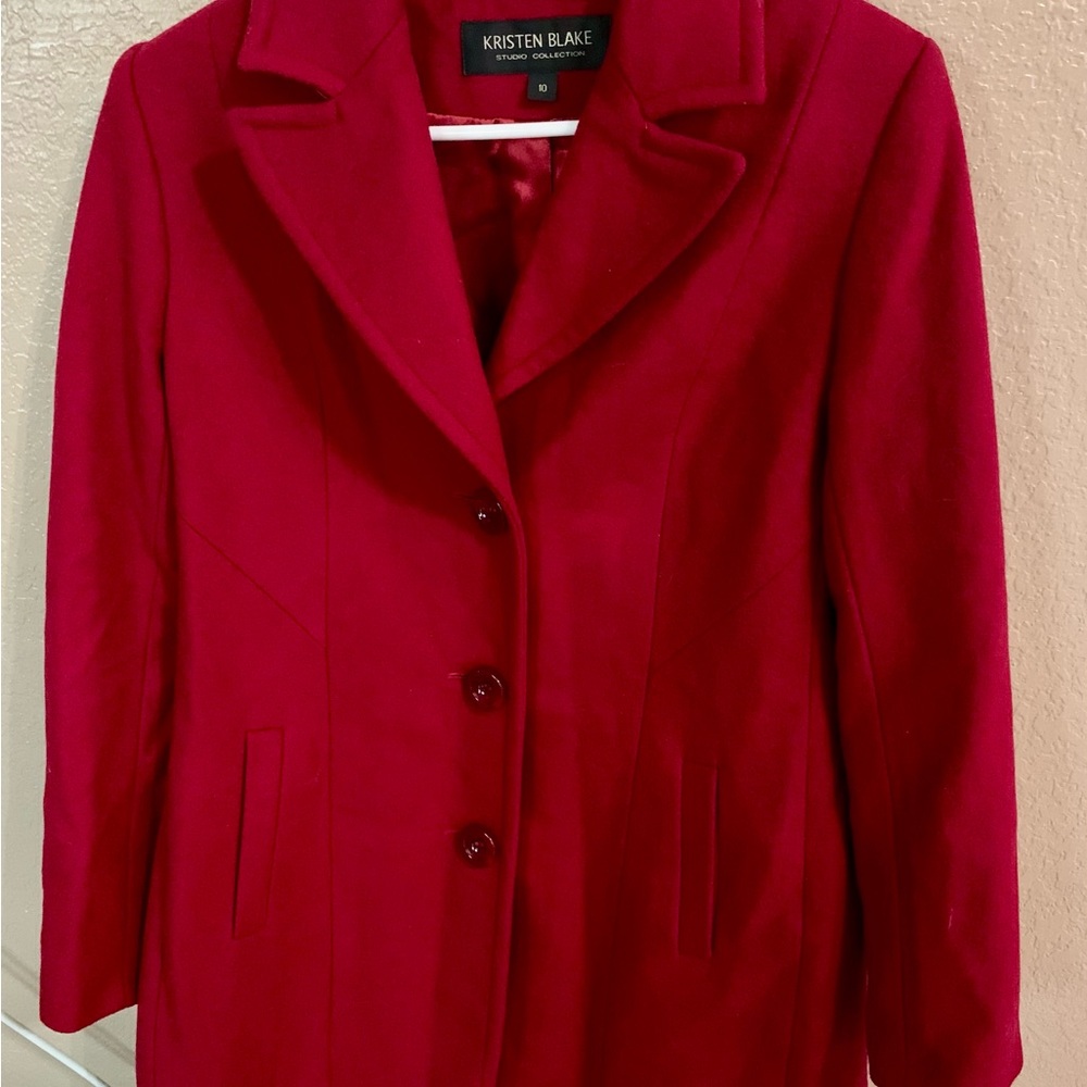 Kristen Blake Women's Red Coat